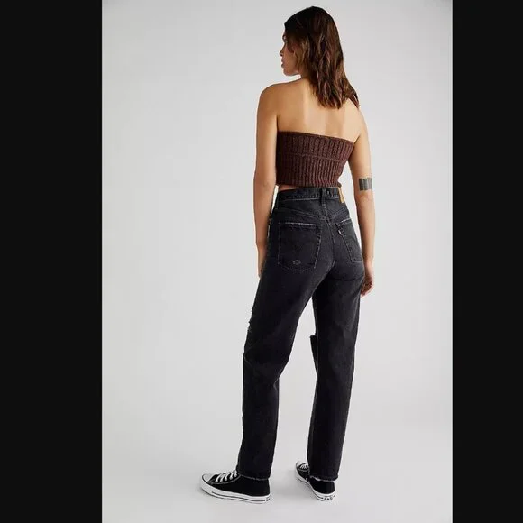 Levi's Black High Rise Jeans - Picture 3 of 4